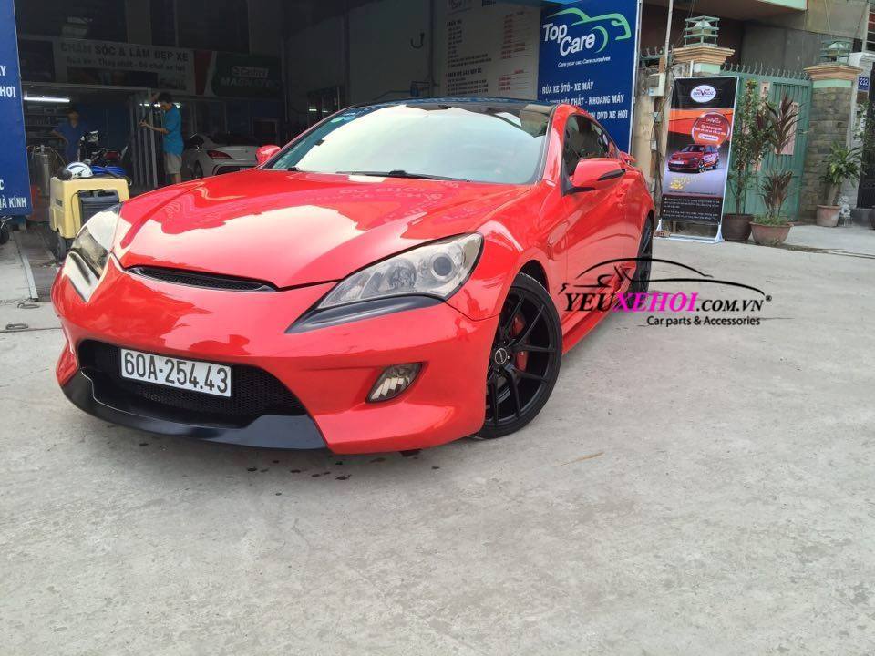 Hoàn thiện gói độ cơ bản phần thân vỏ ngoài cho em Genesis coupe