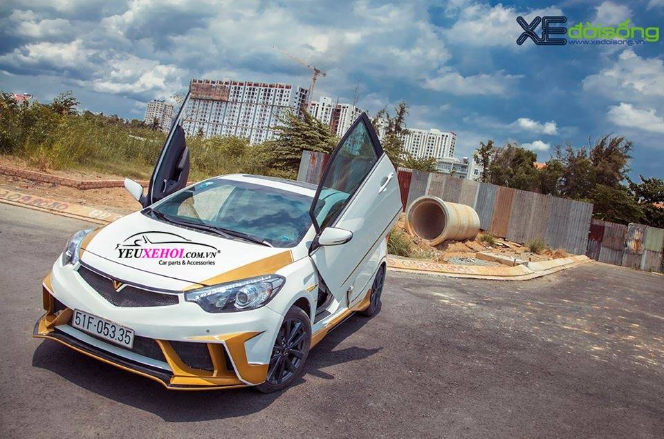 KIA K3 PHÔ DIỄN NHỮNG NÉT ĐẸP ĐẬM CHẤT THỂ THAO TRONG BỘ BODYKIT MỚI