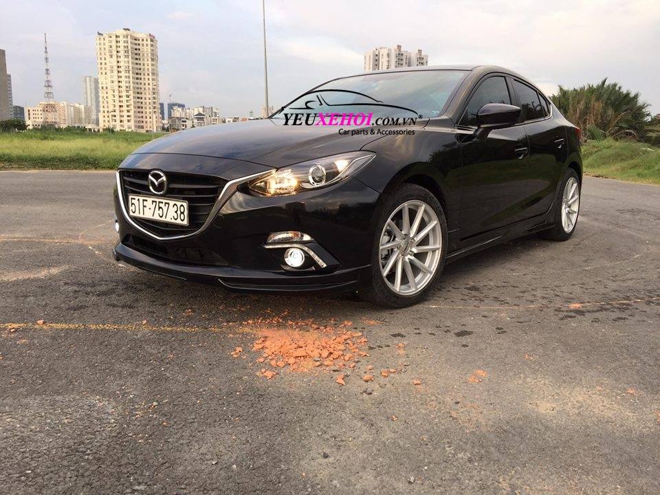 Mazda3 thực hiện gói độ nâng cấp toàn bộ dàn ngoài