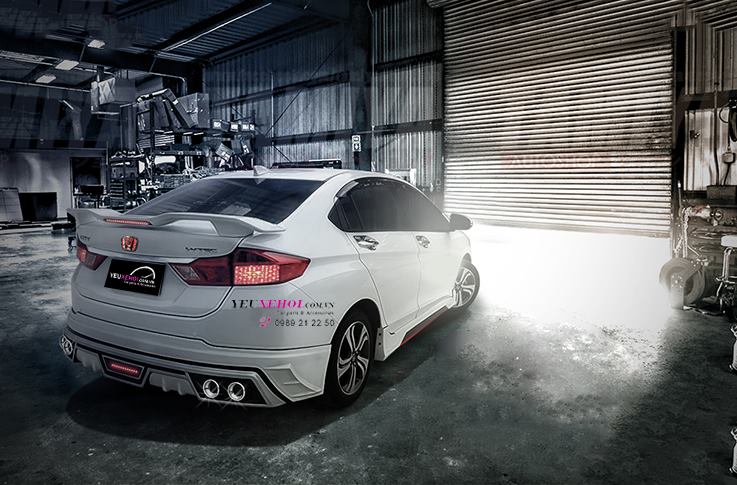 VÀI MẪU BODYLIP CHO HONDA CITY VÀ VIOS