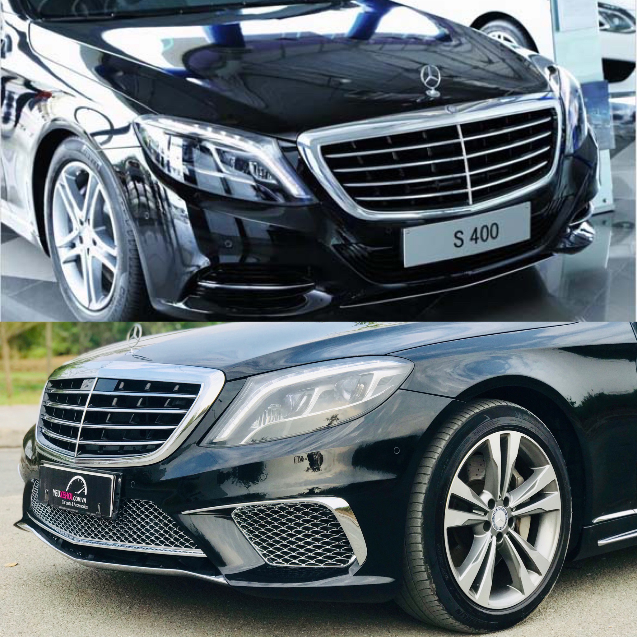 MERCEDES S500 LÊN BODY S65 RẤT ĐẸP 