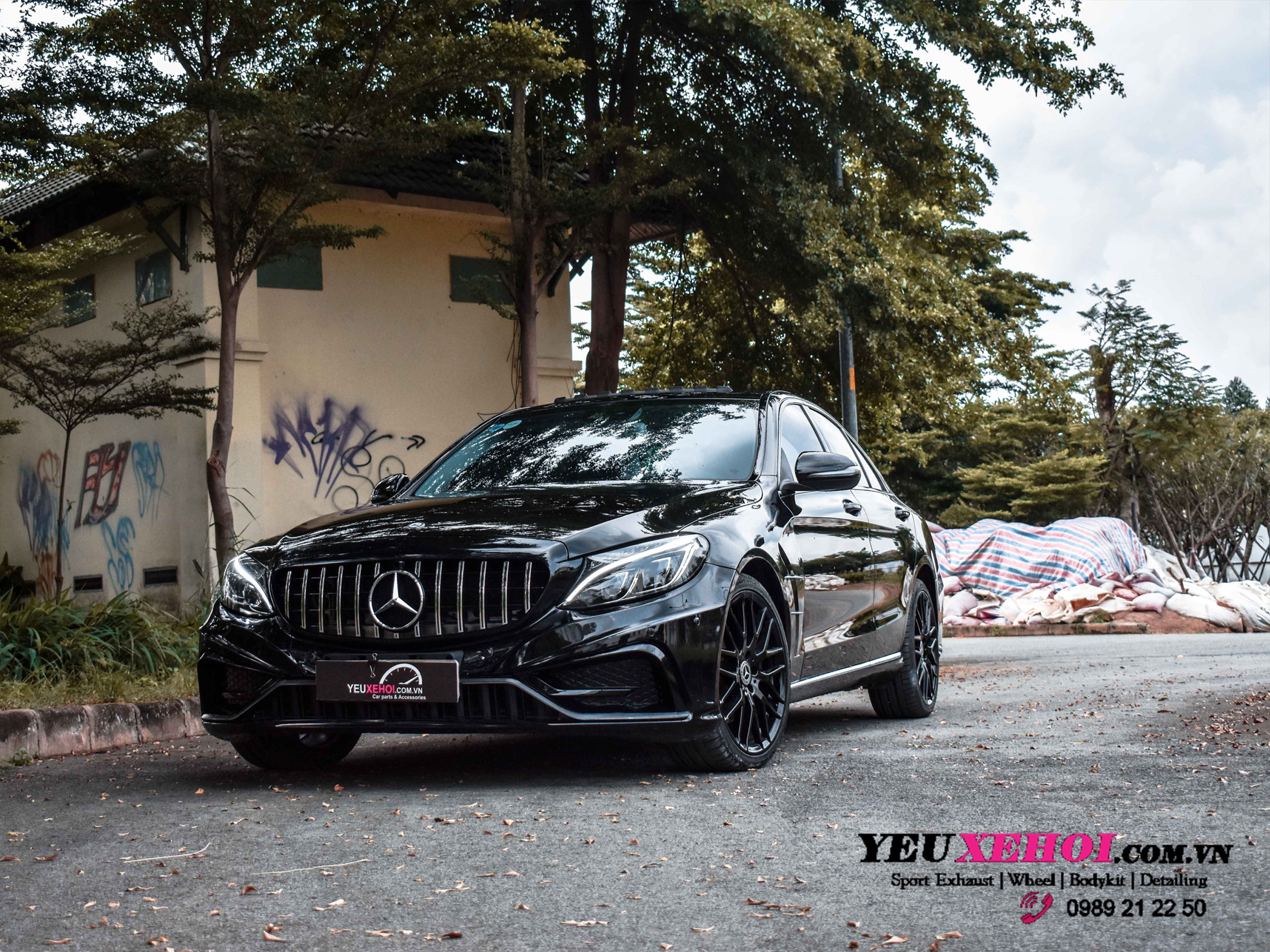 MERCEDES C250 LÊN BODYKIT CARLSSON CỰC ĐẸP ! 